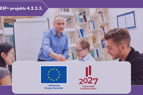 ESF+ projekts 4.2.2.3.