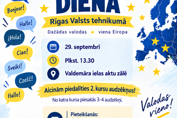 Eiropas valodu diena 2026